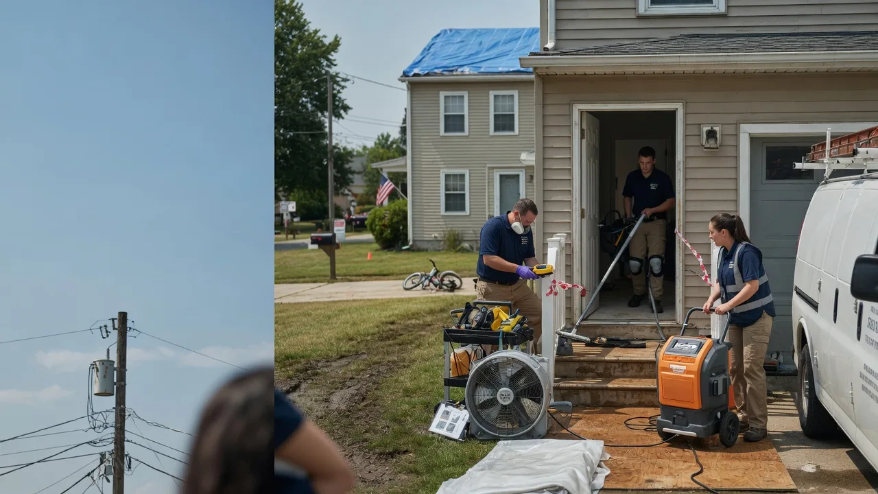 Water Damage Repair in Victoria, KS near me